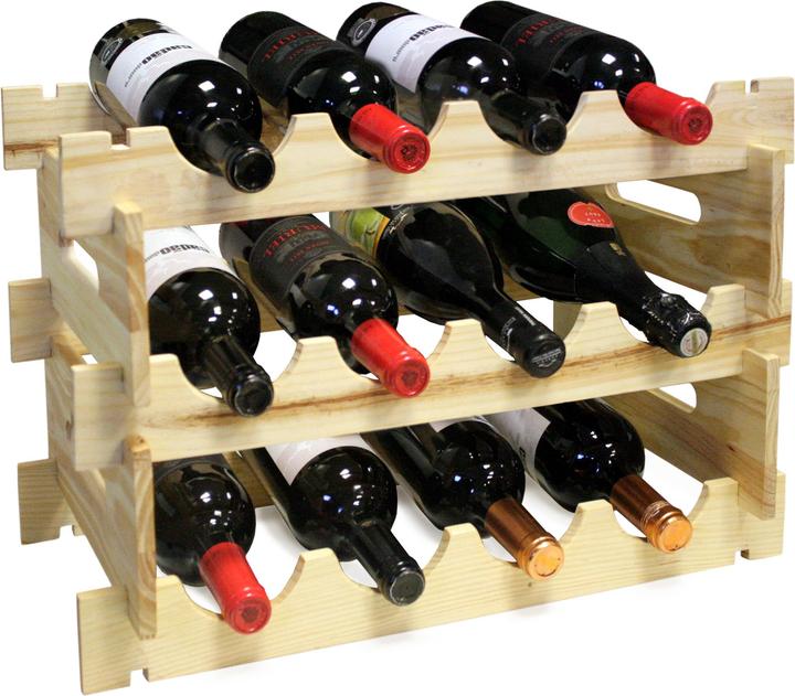 Immagine prodotto VinBouquet portabottiglie in legno per 12 bottiglie