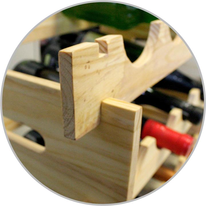 Immagine prodotto VinBouquet portabottiglie in legno per 12 bottiglie