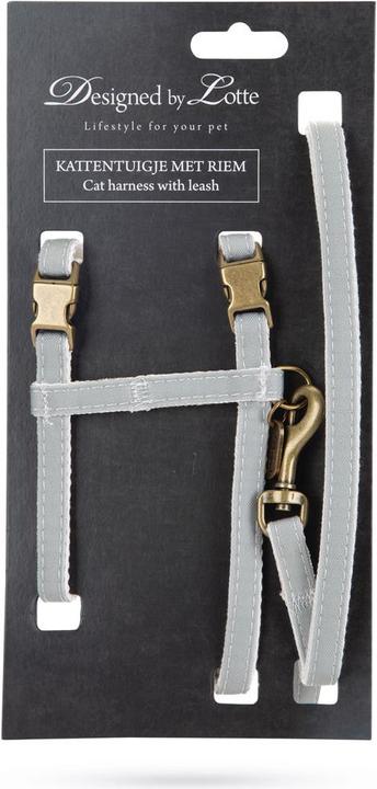 Actual product image Designed by Lotte Cat harness Virante (L, Cat, Walks)