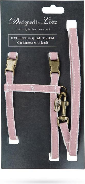 Actual product image Designed by Lotte Cat harness Virante (L, Cat, Walks)