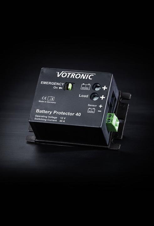 Immagine prodotto Votronic 3075 Battery Protector 40A 12V monitor della batteria protezione da sovratensione