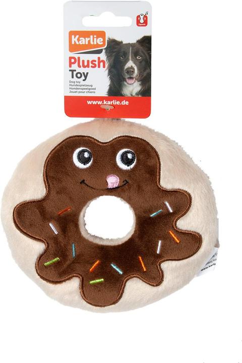 Produktbild Karlie Schoko Donut (Plüschspielzeug Hund)