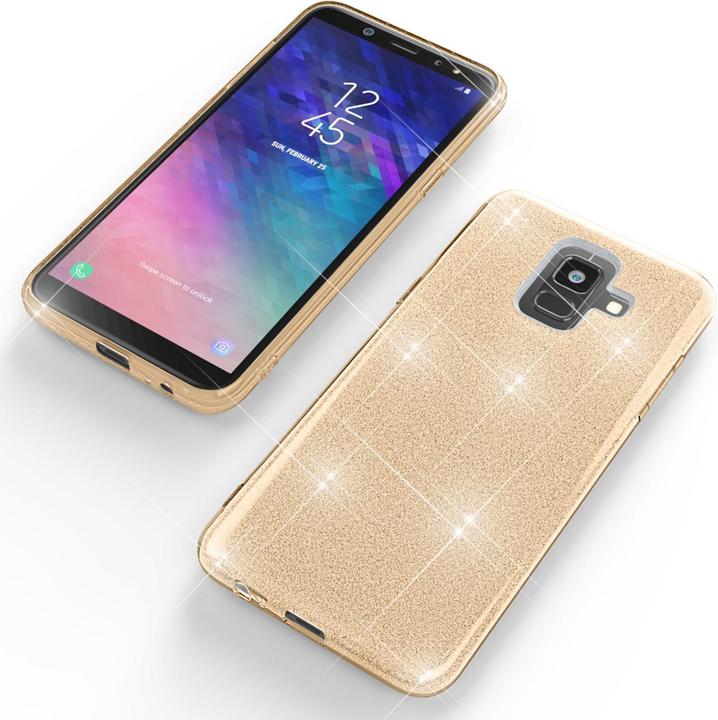 Actual product image Nalia Glitter mobile phone case (Samsung Galaxy A6)