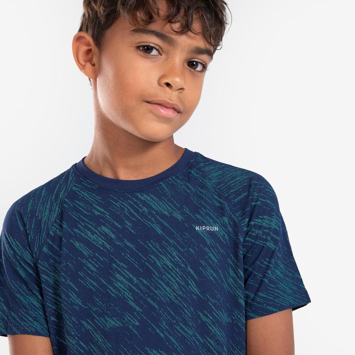 Produktbild Kiprun Laufshirt Kinder ultraleicht - Light 900 blau/grün (128)