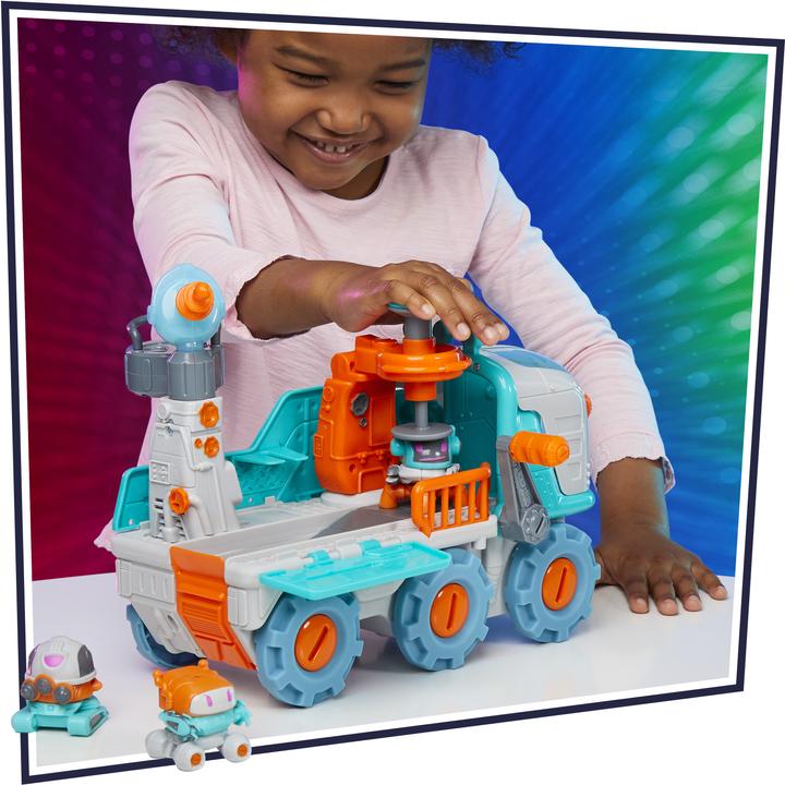 Image du produit PJ Masks Jouet préscolaire Romeo's Robot Lab, véhicule 2-en-1 et Ro