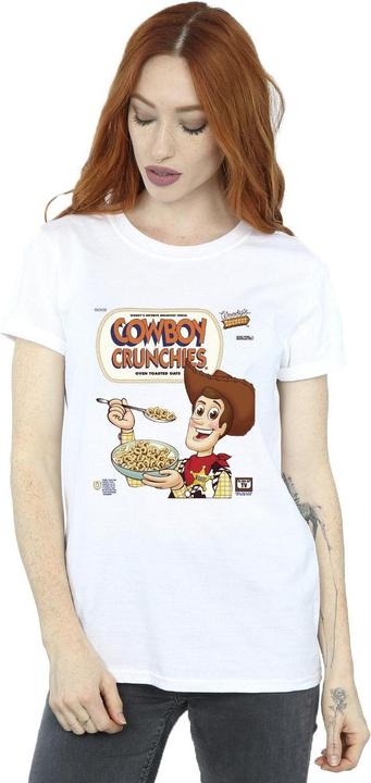 Immagine prodotto Disney Toy Story Woody Cowboy Crunchies Maglietta Ampia Donna (4XL)