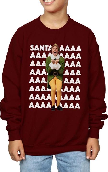 Immagine prodotto Elf Buddy Santa Scream Felpa Ragazzi (128)