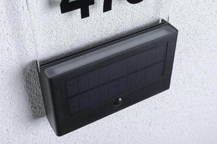 Immagine prodotto Paulmann Luce solare del numero civico (18 lm, IP44)