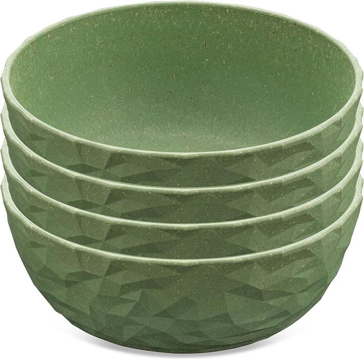Immagine prodotto Koziol Ciotola Club 700 ml, 4 pezzi, Verde (16.20 cm, 0.70 l, 4 x)