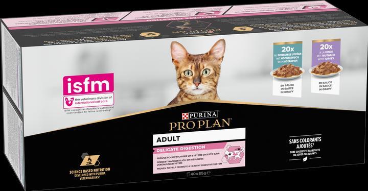 Produktbild Pro Plan Hochseefisch in Sauce (Adult, 40 Stk., 3400 g)
