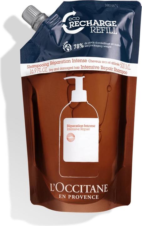 Immagine prodotto L'Occitane Shampoo riparatore intensivo - Ricarica (500 ml, Shampoo liquido)
