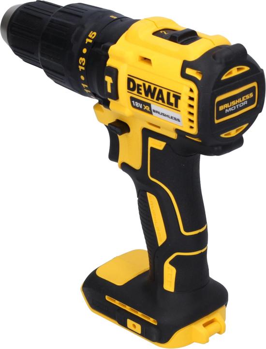 Image du produit DeWalt DCD 778 D2T Perceuse-visseuse à percussion sans fil 18V 65Nm + 2x batterie 2,0 Ah + chargeur (Fonctionnement sur piles)
