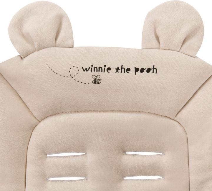 Actual product image Hauck Pushchair Seat Liner Winnie the Pooh Beige