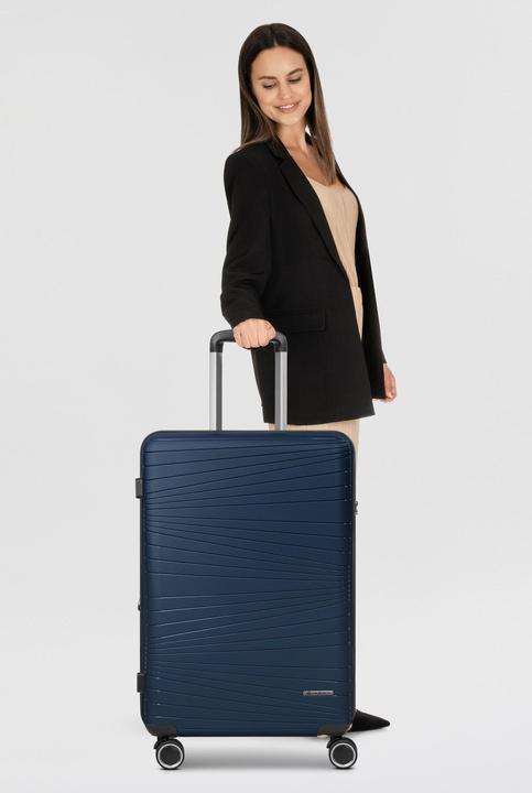 Produktbild Franky Dallas 3.0 4 Rollen Trolley M 65 cm mit Dehnfalte (74 l, M (50 - 90l))