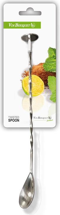 Actual product image VinBouquet Cocktail spoon, stainless steel, 25 cm (Bar spoons + Cocktail stirrers)
