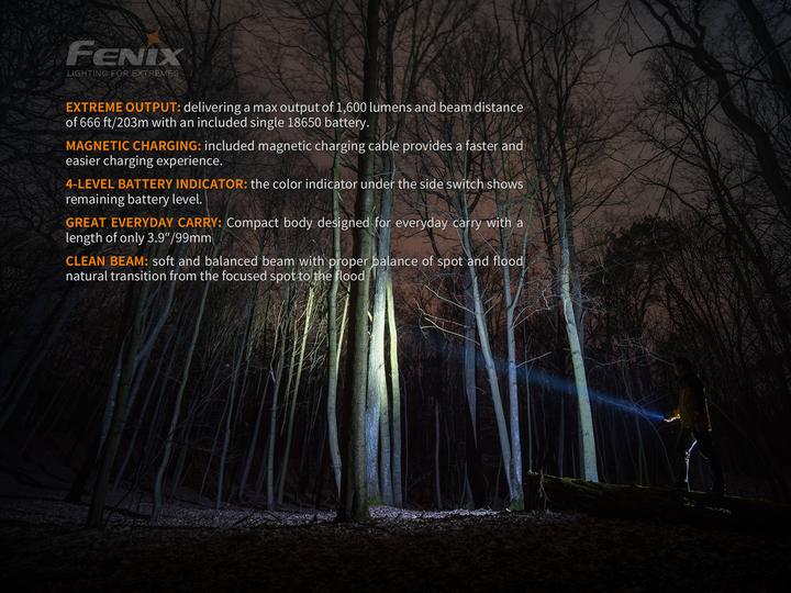 Produktbild Fenix E30R (9.90 cm, 1600 lm)