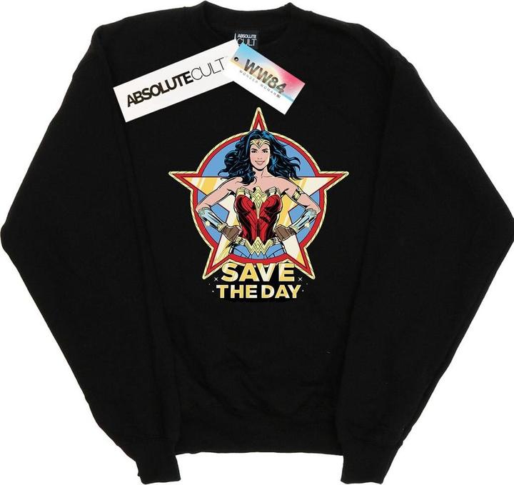 Produktbild Wonder Woman 84 Star Design Sweatshirt Mädchen (152, 158)