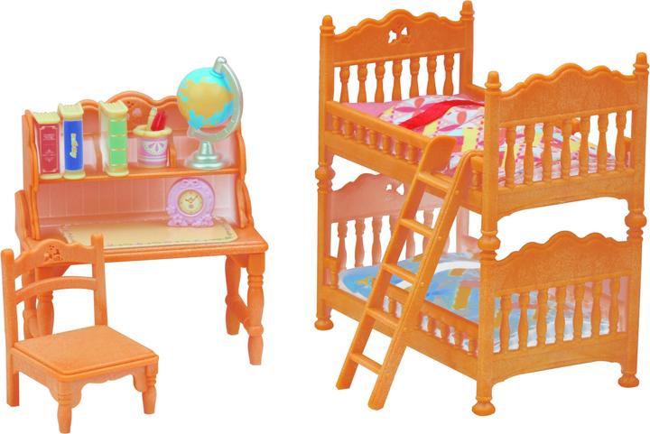 Actual product image Sylvanian Families Children's room with bunk bed