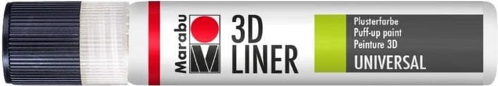 Marabu Doublure 3D (Blanc, 25 ml)
