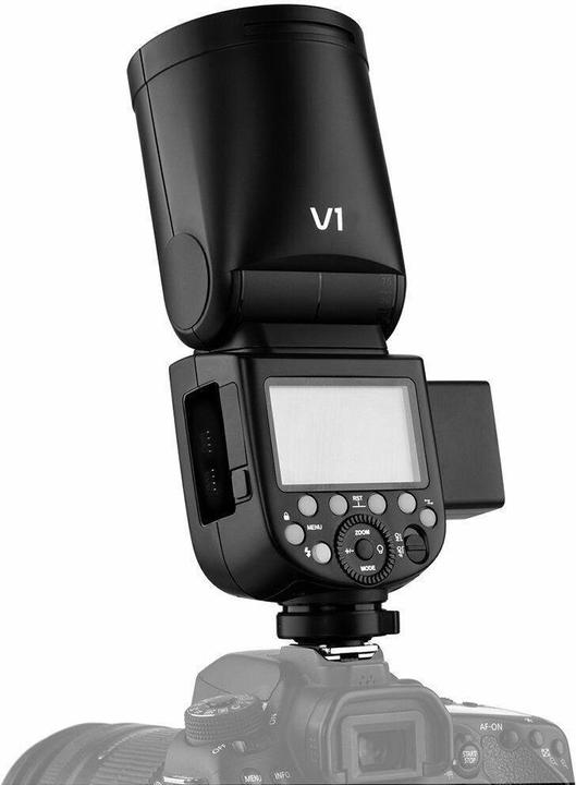Actual product image Godox V1 (Plug-on flash, Canon)