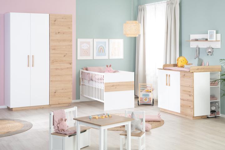 Actual product image Roba Children's room set Lion (Changing unit, Baby cot)