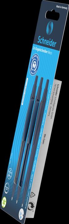 Image du produit Schneider Stylo bille Reco M bleu VE=2 pièces blister (Bleu, 2 x)