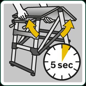 Productafbeelding Bosch Home & Garden Werktafel PWB 600 (68 cm, 68 cm)