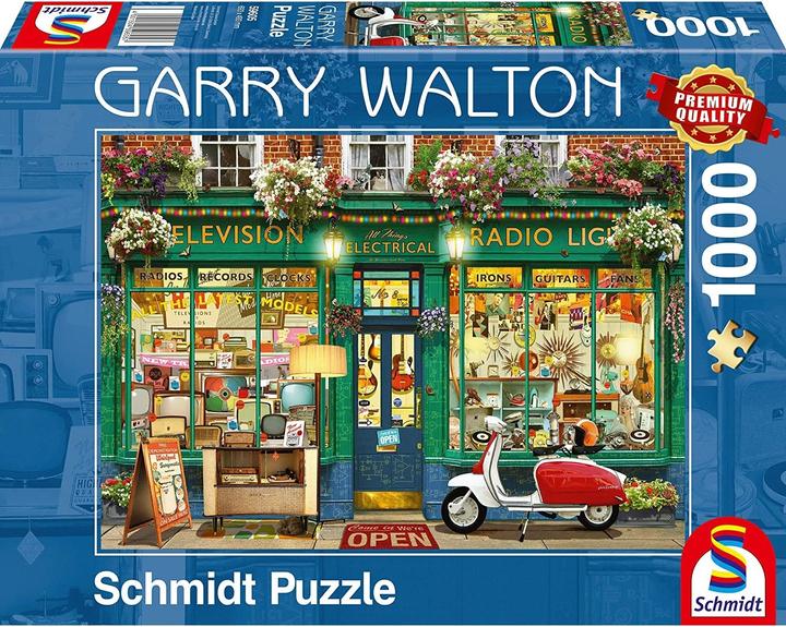 Actual product image Schmidt Spiele Electronics store (1000 pieces)
