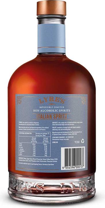 Immagine prodotto Lyre's Spritz italiano (1 x 70 cl)