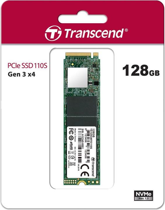 Immagine prodotto Transcend 110S (128 GB, M.2 2280)