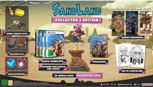 Actual product image Bandai Namco SAND LAND - Collector's Edition (PS5)