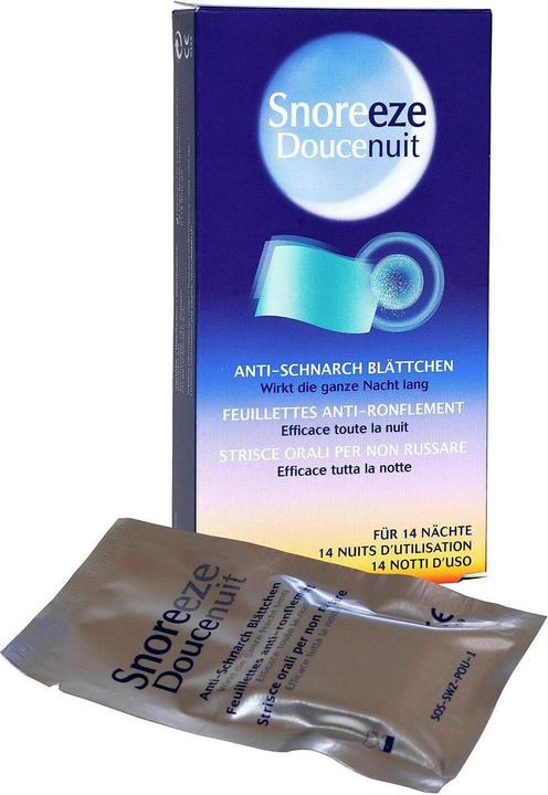 Produktbild Snoreeze Doucenuit Anti-Schnarch Blättchen