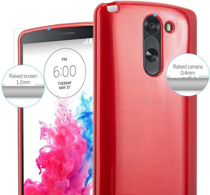 Actual product image Cadorabo TPU Brushed Cover (LG G3 Stylus)