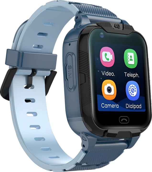 Produktbild Maxlife Smartwatch 4G MXKW-350 blau GPS WiFi (14 mm)