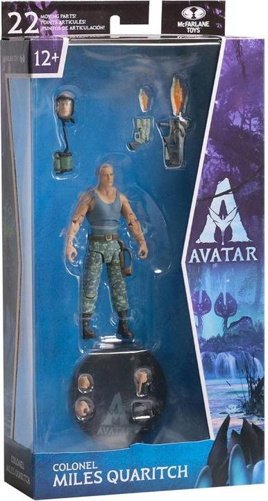 Image du produit McFarlane Avatar figurine Colonel Miles Quaritch 10 cm