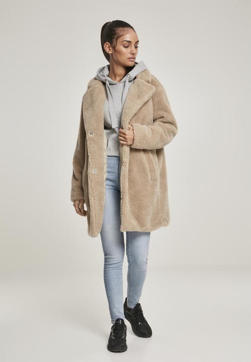 Image du produit Urban Classics Manteau de sherpa surdimensionné pour dames (M)