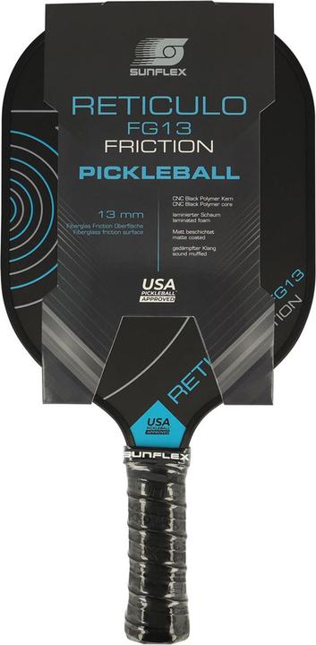 Actual product image Sunflex Pickleball racket Reticulo FG13 Friction