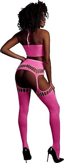 Produktbild Ouch! Two Piece with Crop Top and Stockings (One Size)