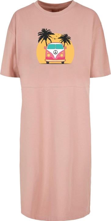 Merchcode Ladies Summer - Van Oversized Slit Dress - 118915