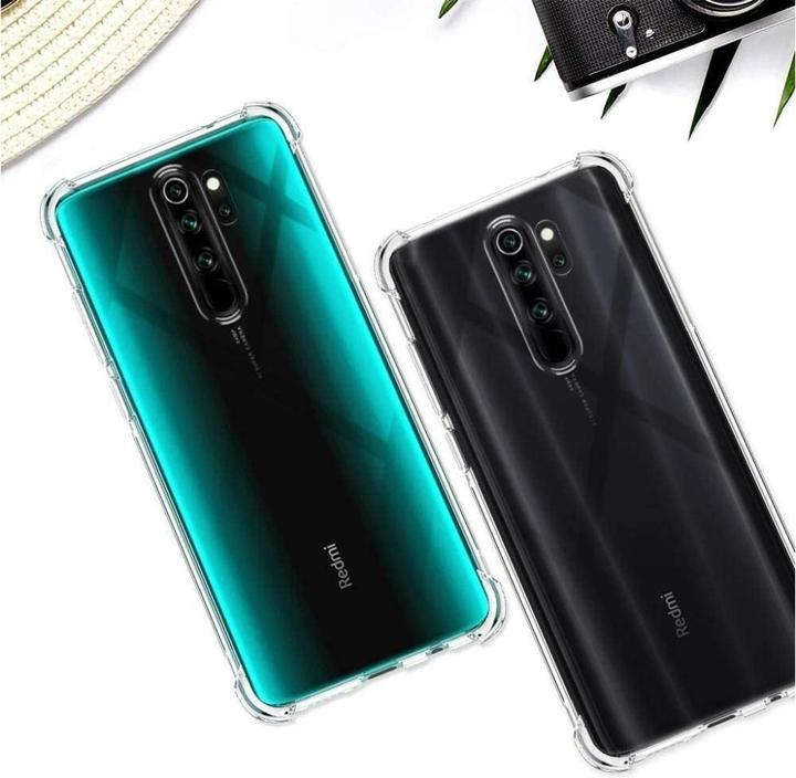 Produktbild Screenguard Xiaomi Redmi Note 8 Pro Hülle Crystal Soft Airbag Bumper (Xiaomi Redmi Note 8 Pro)