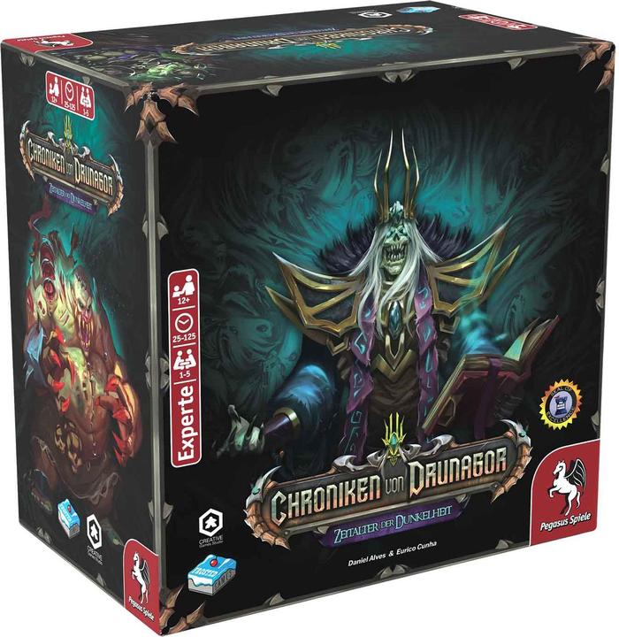 Produktbild Pegasus 57340G - Chroniken von Drunagor, Brettspiel, für 1-5 Spieler, ab 12 Jahren (DE-Ausgabe) (Deutsch)