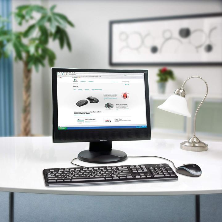Produktbild Logitech MK120 (US, Kabelgebunden)