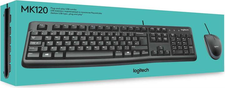 Produktbild Logitech MK120 (US, Kabelgebunden)