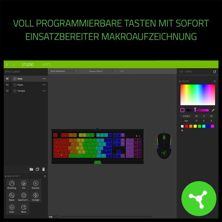 Actual product image Razer cynosa chroma (CH, Cable)
