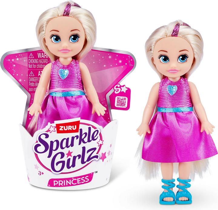 Actual product image Komelon SPARKLE GIRLZ doll Princess Cupcake, 10cm, assorted, 10015TQ3