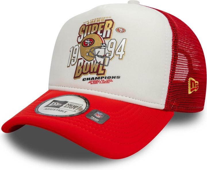 New Era A-Frame Trucker Cap Superbowl San Francisco 49Ers