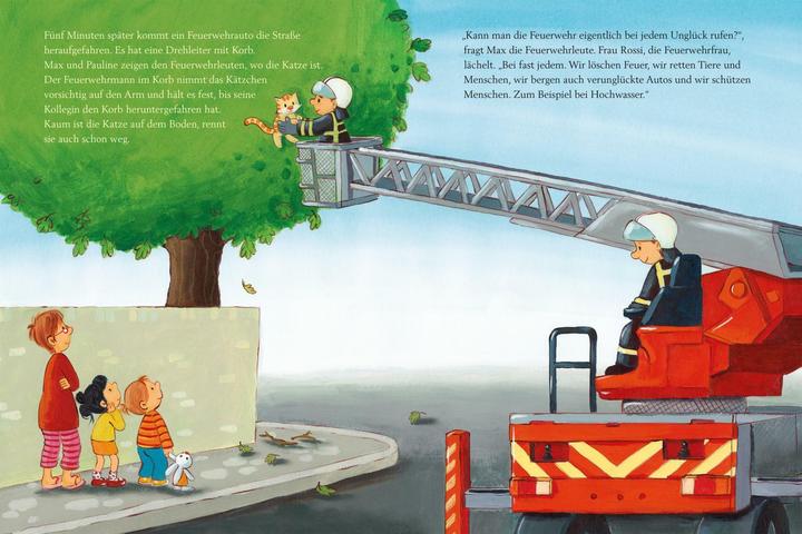 Produktbild Max-Bilderbücher: Wir besuchen die Feuerwehr, Polizei und Baustelle (Deutsch)