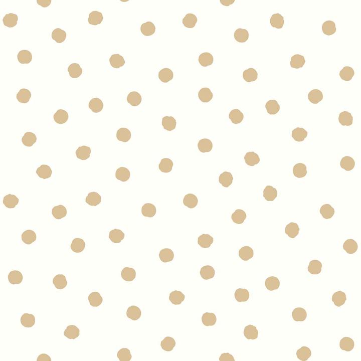 Produktbild Roommates PEEL & STICK Wallpaper - Punkte Gold