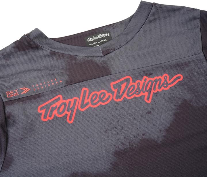 Produktbild Troy Lee Designs Skyline SS Jersey, Flared, carbon, youth XS (XS)