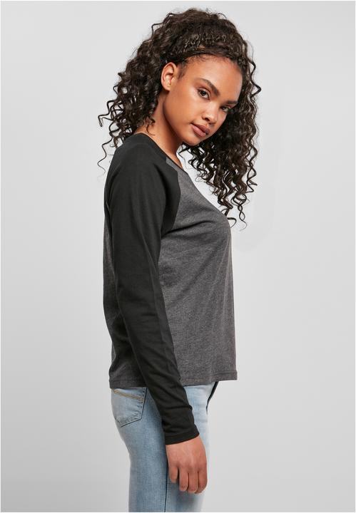 Actual product image Urban Classics Ladies Contrast Raglan Longsleeve (S)